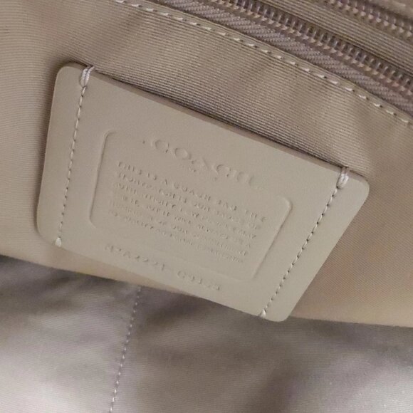 COACH Thompson Backpack Signature Jacquard with Varsity Stripe Navy - 132-080625 - Picture 10 of 10